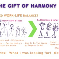 The Gift of Harmony - How to Get off the work treadmill and enjoy work - life balance.
