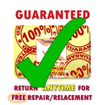 Guaranteed against Breakage - Return Anytime for Free Repair or Replacement - www.jelila.com