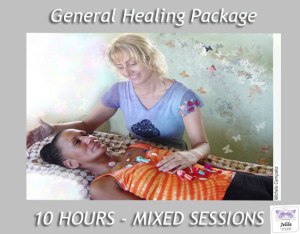 General Healing Package - 10 Hours of Mixed Sessions - www.jelila.com